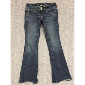American Eagle Outfitters Super Stretch Bootcut Jeans Women's Dark Wash Size 2